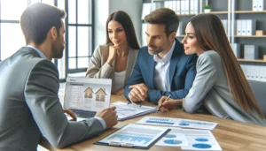 Asesor Hipotecario en Oficina Moderna